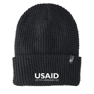 USAID Greek - Embroidered SPYDER Adult Vertex Knit Beanie
