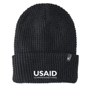 USAID Macedonian - Embroidered SPYDER Adult Vertex Knit Beanie