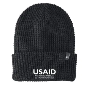 USAID Albanian - Embroidered SPYDER Adult Vertex Knit Beanie