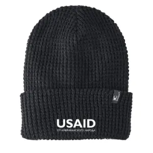 USAID Russian - Embroidered SPYDER Adult Vertex Knit Beanie