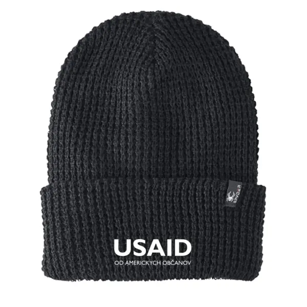 USAID Slovak - Embroidered SPYDER Adult Vertex Knit Beanie