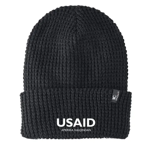 USAID Azerbaijani - Embroidered SPYDER Adult Vertex Knit Beanie