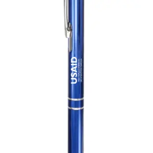 USAID Albanian - Ballpoint Aluminum Pen