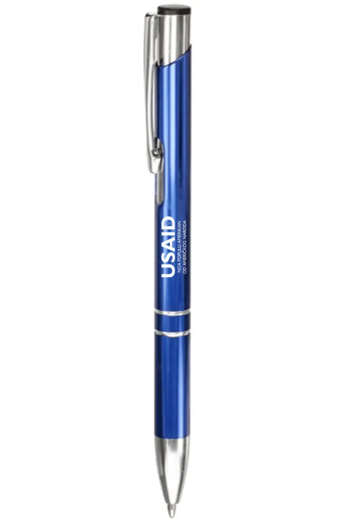 USAID Albanian - Ballpoint Aluminum Pen