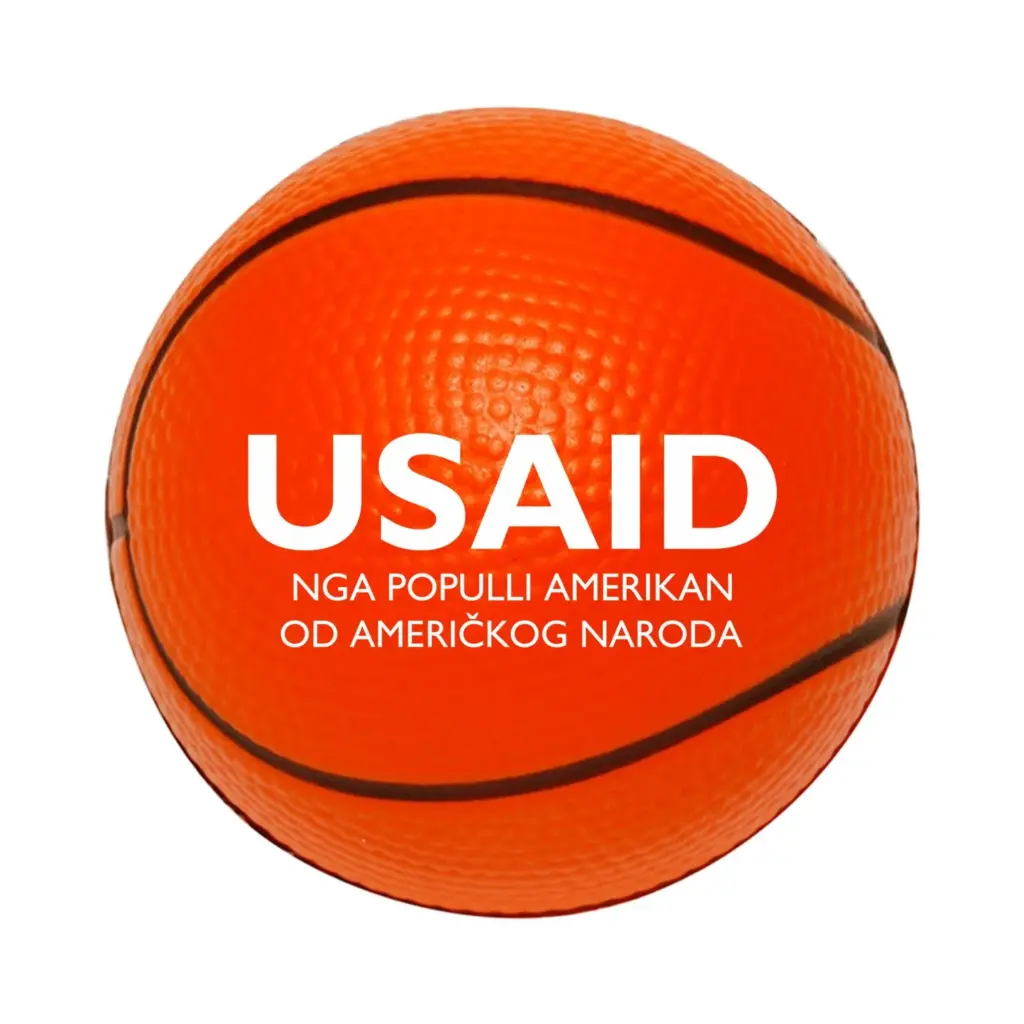 USAID Albanian - Basketball Stress Ball