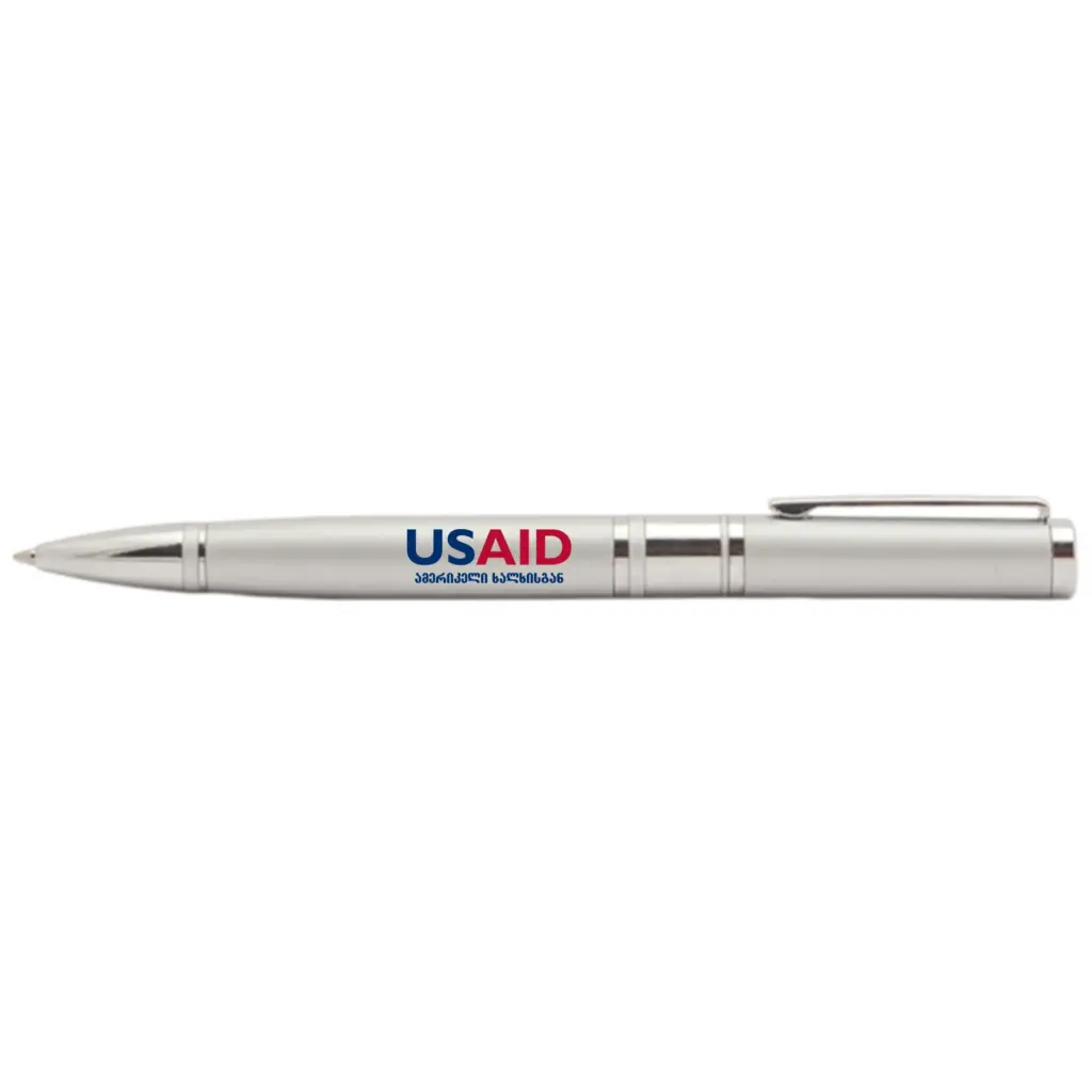 USAID Georgian - Diplomat Metal Ballpoint Pens