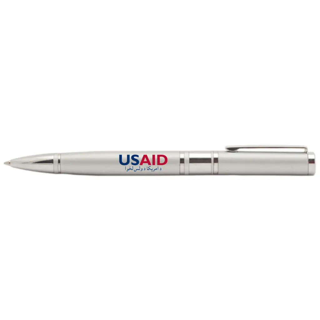USAID Pashto - Diplomat Metal Ballpoint Pens