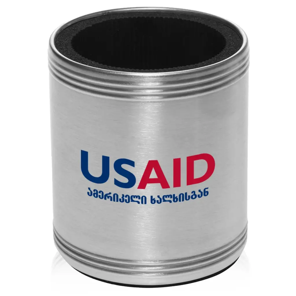 USAID Georgian - Stainless Steel Can Cooler
