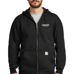 USAID Creole - Carhartt Midweight Hooded Zip-Front Sweatshirt