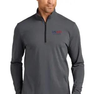 USAID Albanian - OGIO Men's Limit 1/4-Zip Sweater