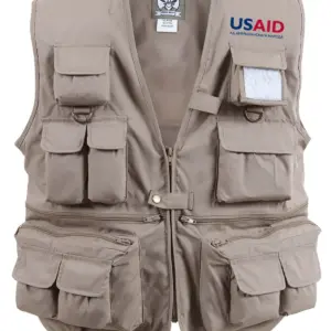 USAID Belarusian - Uncle Milty's Khaki Travel Vest Min 12 pcs