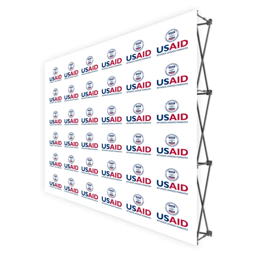 USAID Aymara Translated Brandmark Banners & Stickers