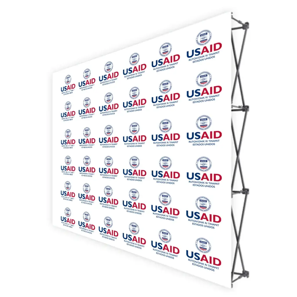 USAID Kaqchikel Translated Brandmark Banners & Stickers