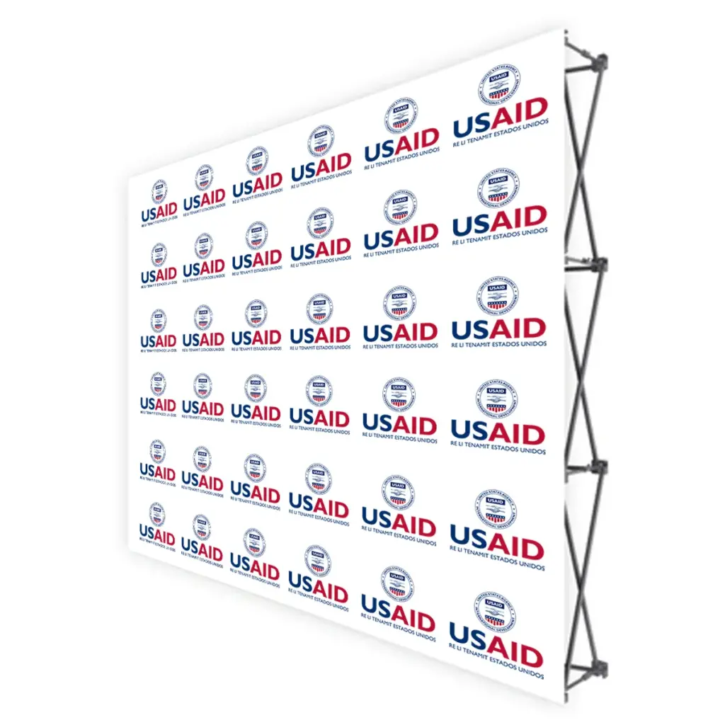 USAID Qeqchi Translated Brandmark Banners & Stickers