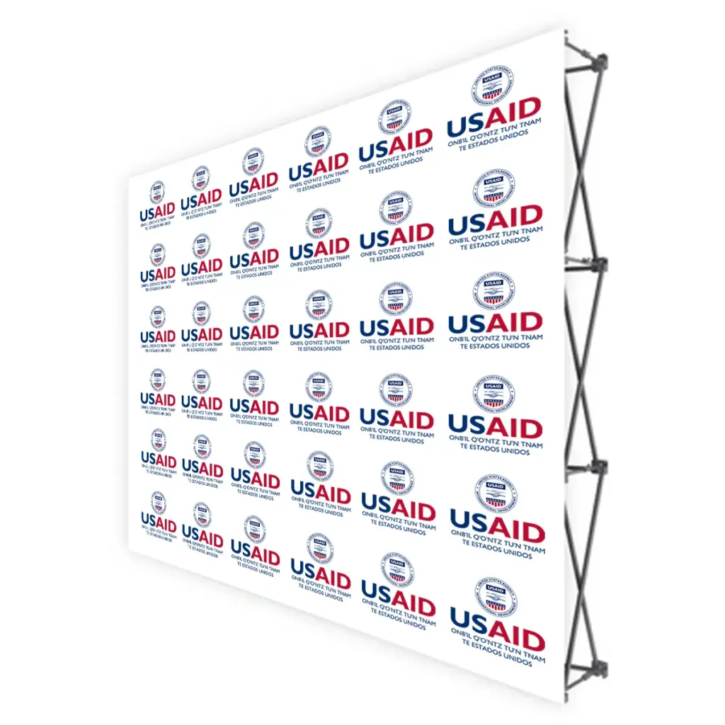 USAID Mam Translated Brandmark Banners & Stickers