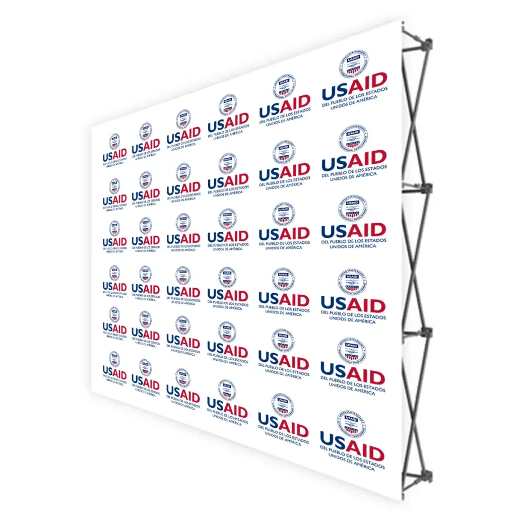 USAID Spanish Translated Brandmark Banners & Stickers