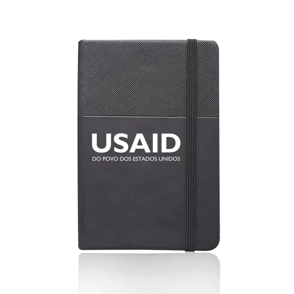 USAID Portuguese - Bellingham Hardcover Journals with Band