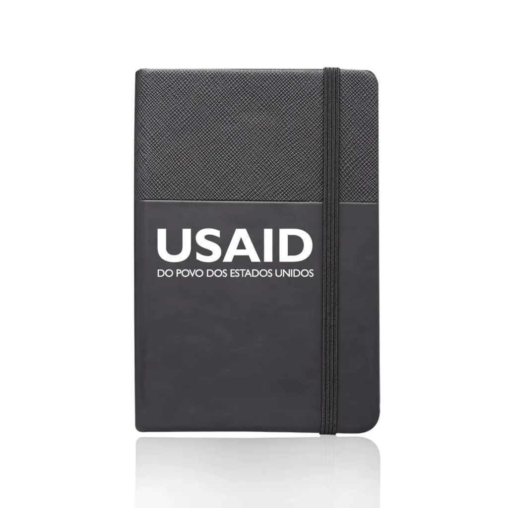 USAID Brazilian Portuguese - Bellingham Hardcover Journals with Band