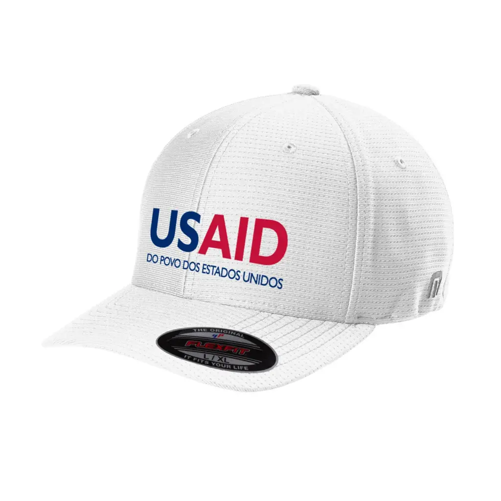 USAID Brazilian Portuguese - Embroidered New TravisMathew Rad Flexback Cap (Min 12 pcs)