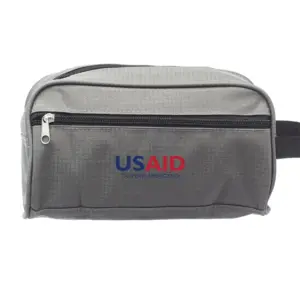 USAID Portuguese Continental - Travel Two Tone Toiletry Bags with Handle