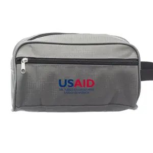 USAID Spanish - Travel Two Tone Toiletry Bags with Handle
