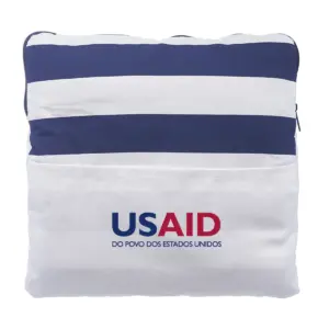 USAID Brazilian Portuguese - 2-in-1 Cordova Pillow Blankets