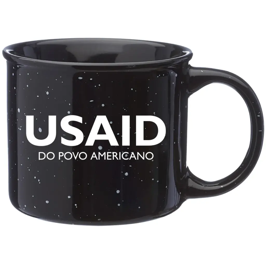 USAID Portuguese Continental - 13 Oz. Ceramic Campfire Coffee Mugs