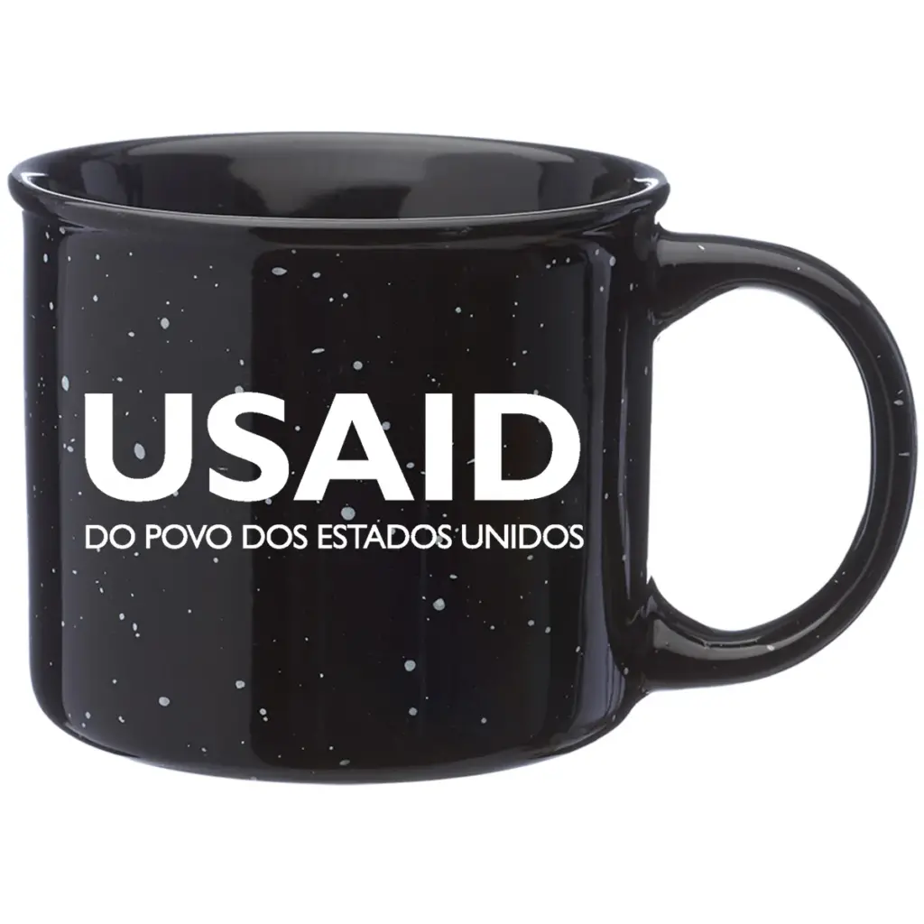 USAID Brazilian Portuguese - 13 Oz. Ceramic Campfire Coffee Mugs