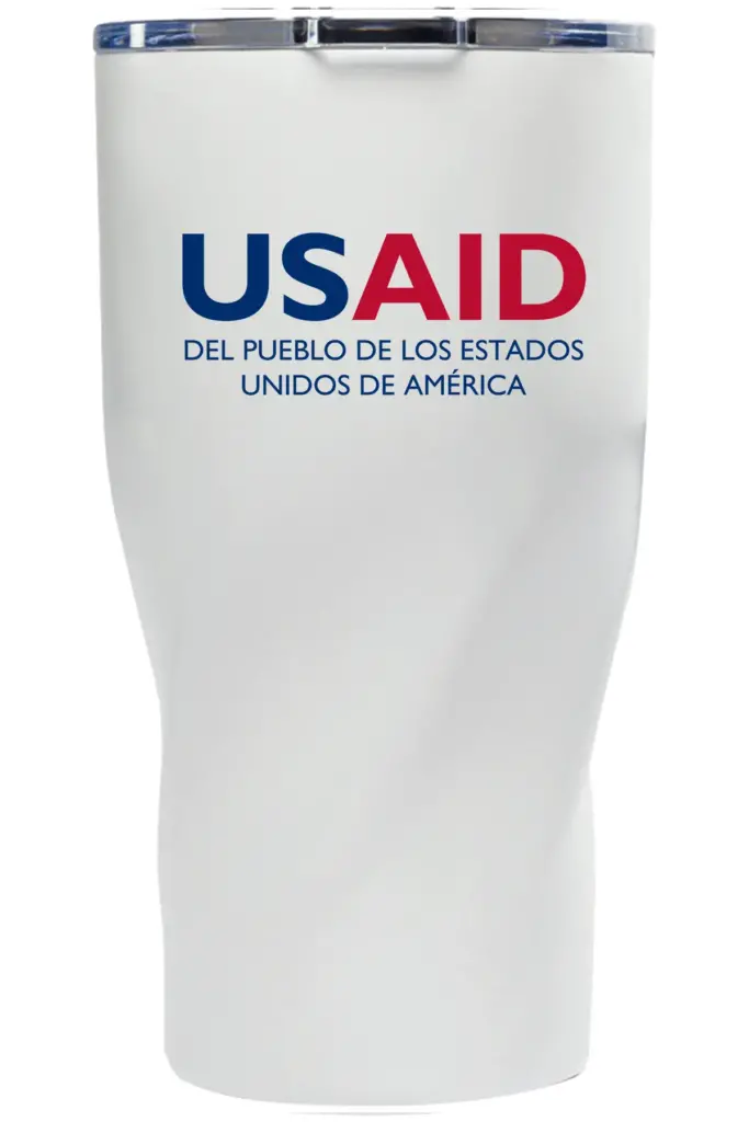 USAID Spanish - Wavey Mavey 20 Oz. Travel Tumblers