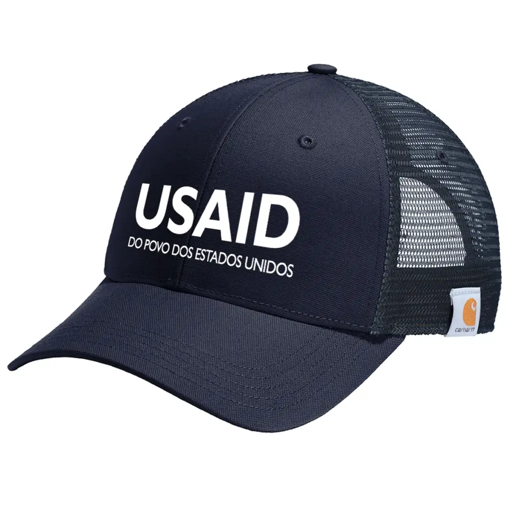USAID Brazilian Portuguese - Embroidered Carhartt Rugged Professional Series Cap (Min 12 pcs)
