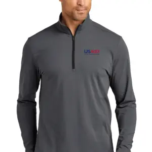 USAID Brazilian Portuguese - OGIO Men's Limit 1/4-Zip Sweater