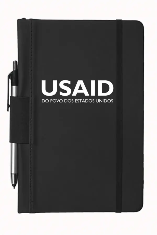 USAID Portuguese - 5"x9" Executive Notebooks with Pen