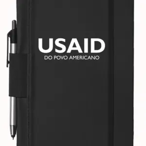 USAID Portuguese Continental - 5"x9" Executive Notebooks with Pen