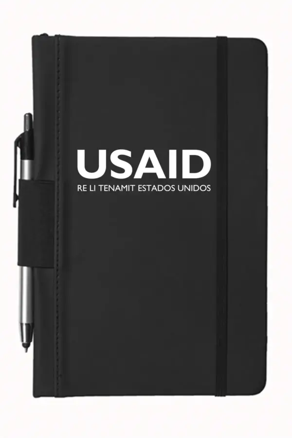 USAID Qeqchi - 5"x9" Executive Notebooks with Pen