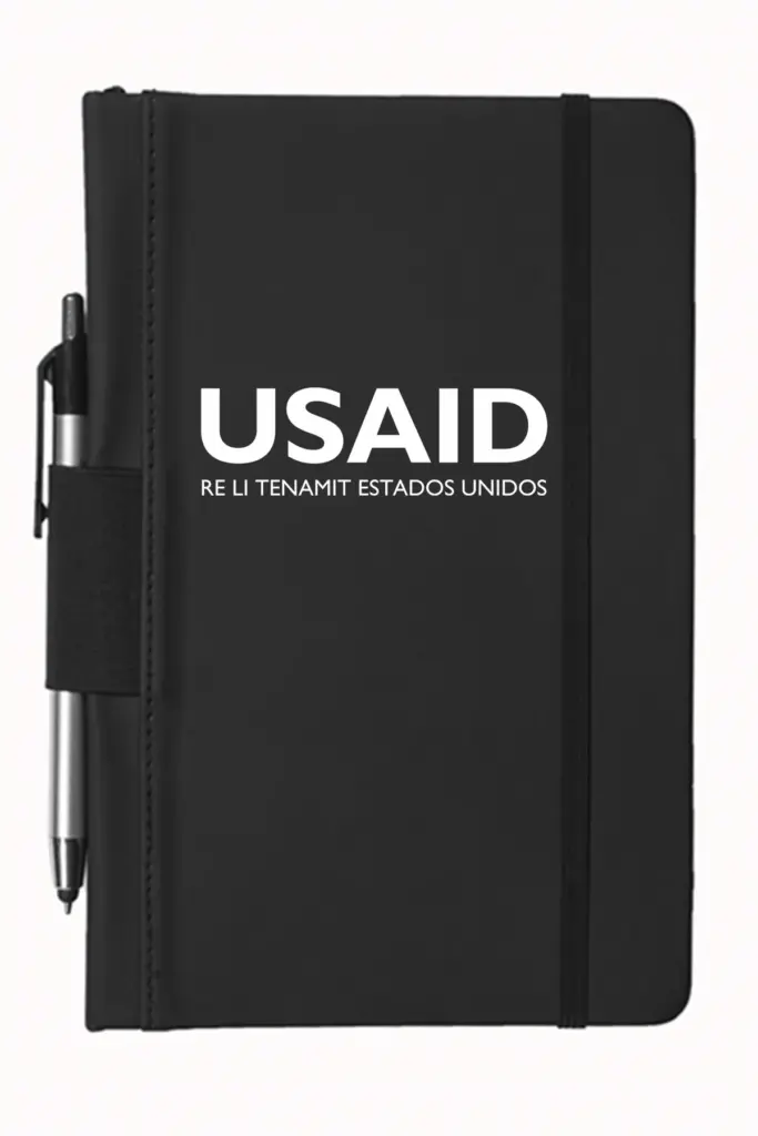 USAID Qeqchi - 5"x9" Executive Notebooks with Pen