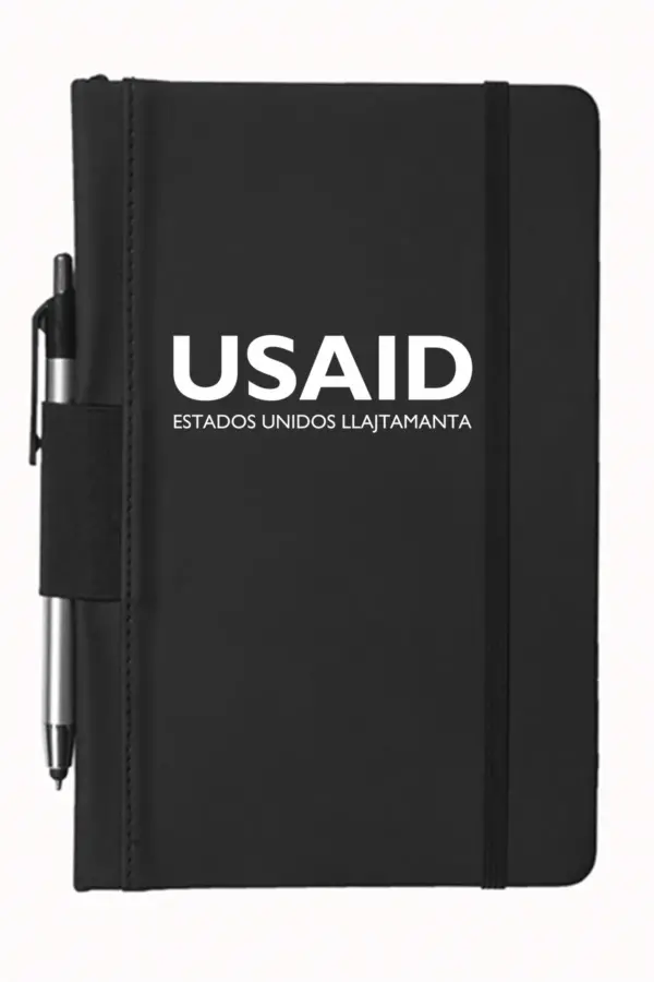 USAID Quechua - 5"x9" Executive Notebooks with Pen