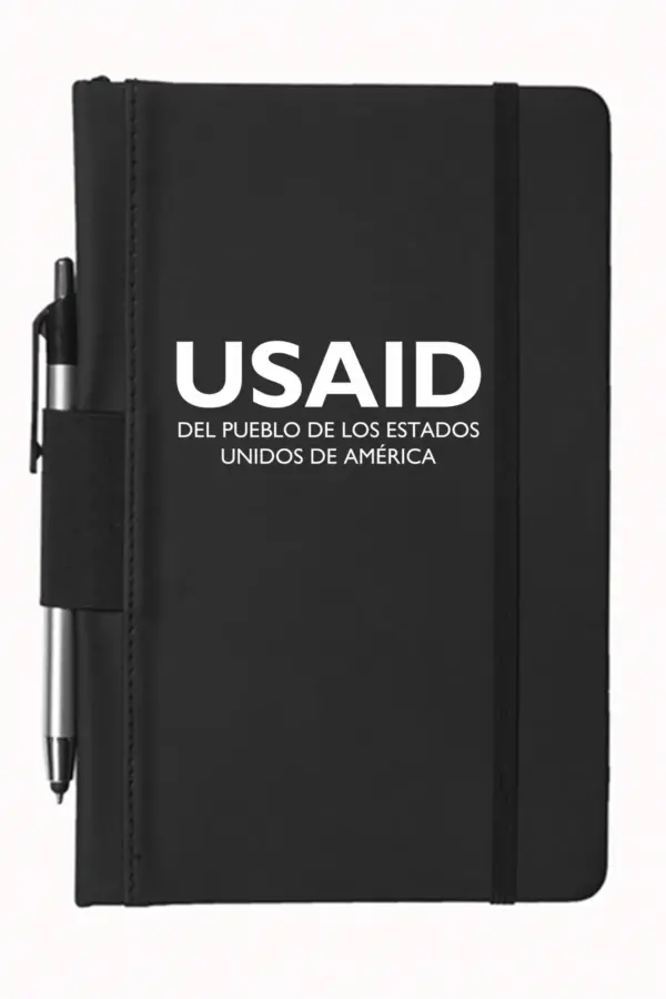 USAID Spanish - 5"x9" Executive Notebooks with Pen