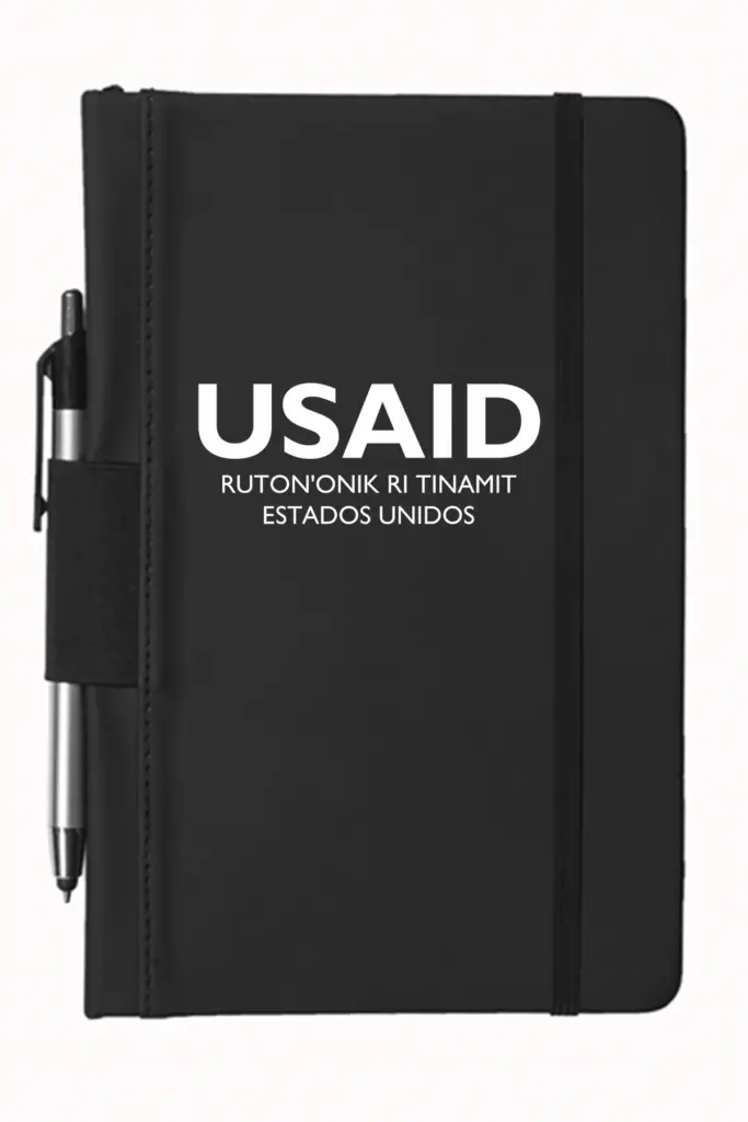 USAID Kaqchikel - 5"x9" Executive Notebooks with Pen
