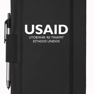 USAID Kiche - 5"x9" Executive Notebooks with Pen