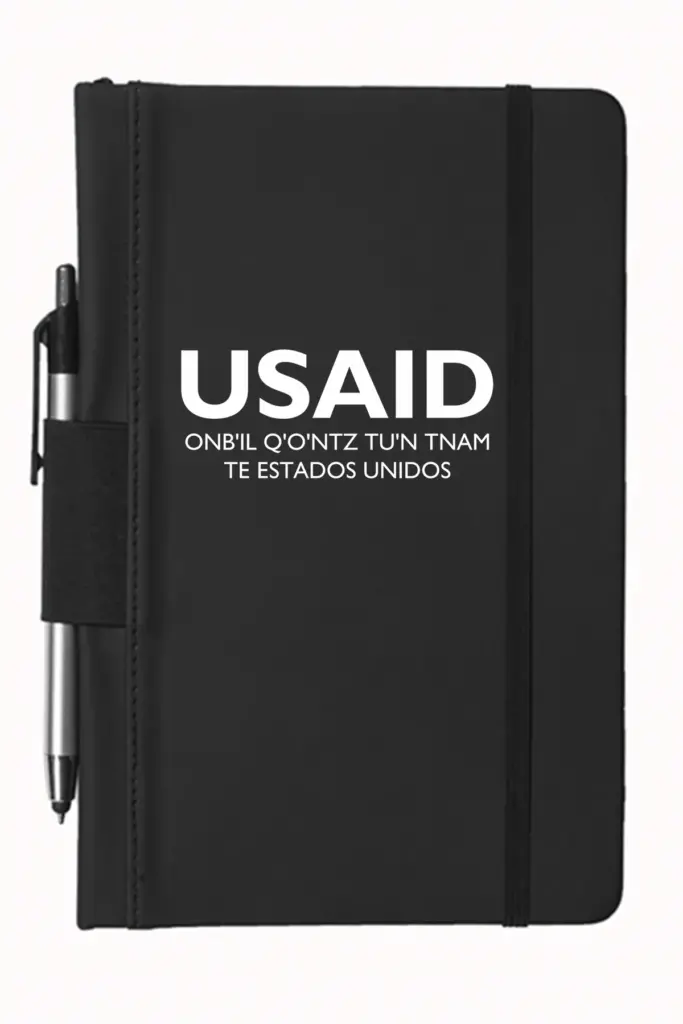 USAID Mam - 5"x9" Executive Notebooks with Pen