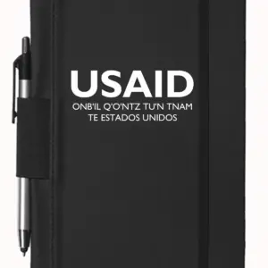 USAID Mam - 5"x9" Executive Notebooks with Pen