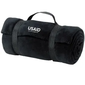 USAID Portuguese Continental - Port Authority Value Fleece Blanket w/ Strap