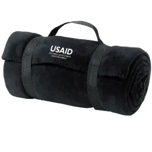 USAID Spanish - Port Authority Value Fleece Blanket w/ Strap