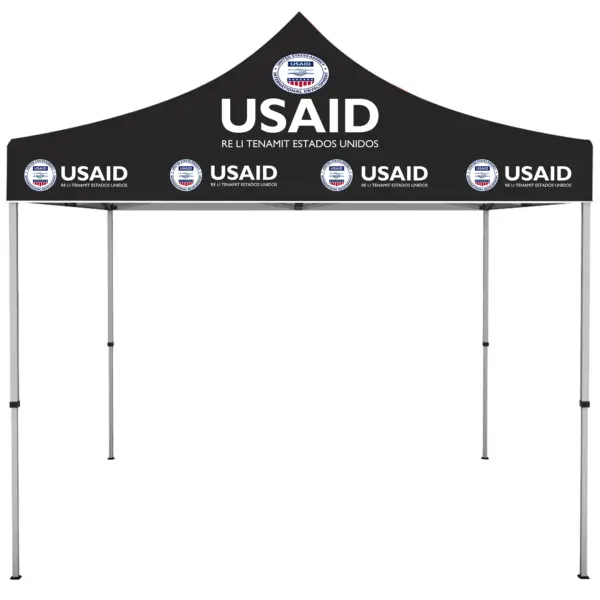USAID Qeqchi - ONE CHOICE 10 ft. Steel Canopy Tent Dye-Sub Graphic Package