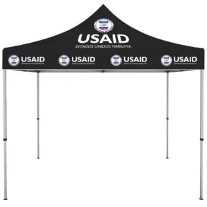 USAID Aymara - ONE CHOICE 10 ft. Steel Canopy Tent Dye-Sub Graphic Package