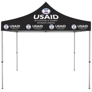 USAID Kaqchikel - ONE CHOICE 10 ft. Steel Canopy Tent Dye-Sub Graphic Package