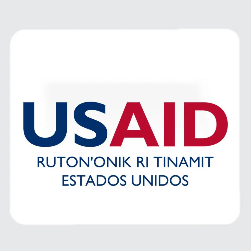 USAID Kaqchikel - Large Rectangle Full Color Mouse Pads (9.25"x7.75"x0.625)