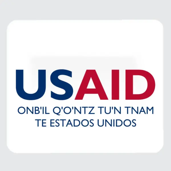USAID Mam - Large Rectangle Full Color Mouse Pads (9.25"x7.75"x0.625)