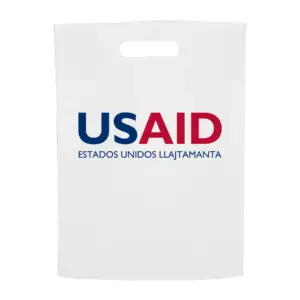 USAID Quechua - Non-Woven Exhibition Tote Bags (11"x14")
