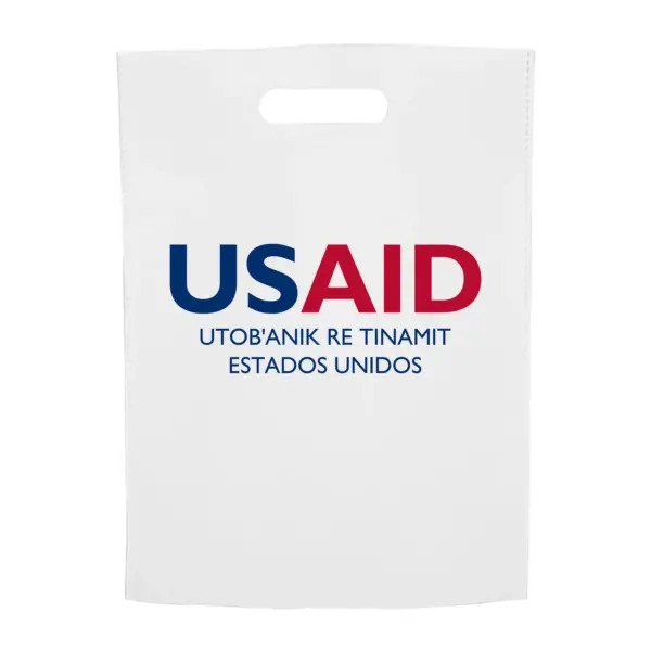 USAID Kiche - Non-Woven Exhibition Tote Bags (11"x14")